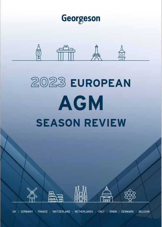 Georgeson's 2023 European AGM Season Review