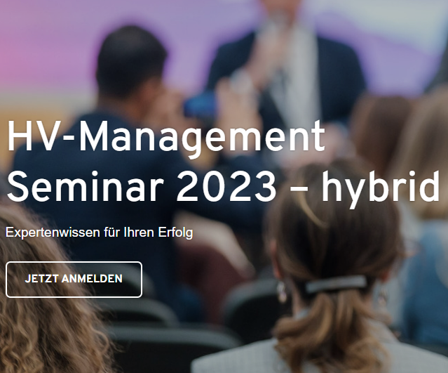 HV-Management Seminar 2023 - hybrid