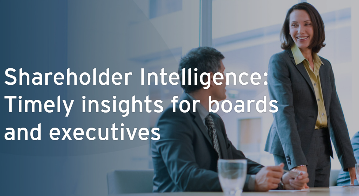Shareholder Intelligence: Timely insights for boards and executives