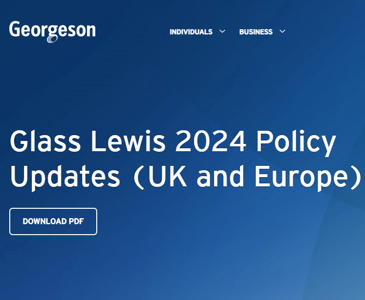 Glass Lewis 2024 Policy Updates (UK and Europe)